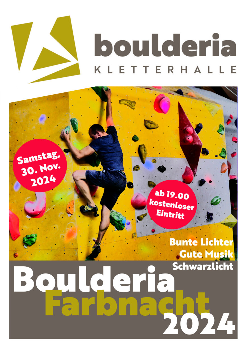 Boulderia Farbnacht